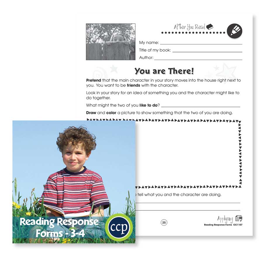 Reading Response Forms: You are There! Gr. 3-4 - WORKSHEET - eBook
