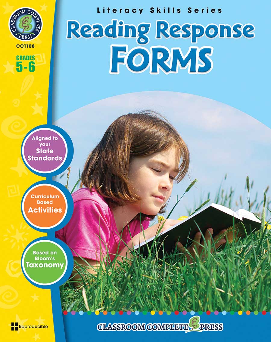 Reading Response Forms Gr. 5-6 - print book
