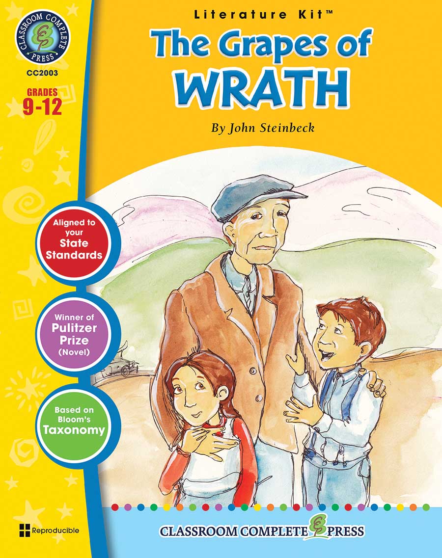 The Grapes of Wrath - Literature Kit Gr. 9-12 - print book