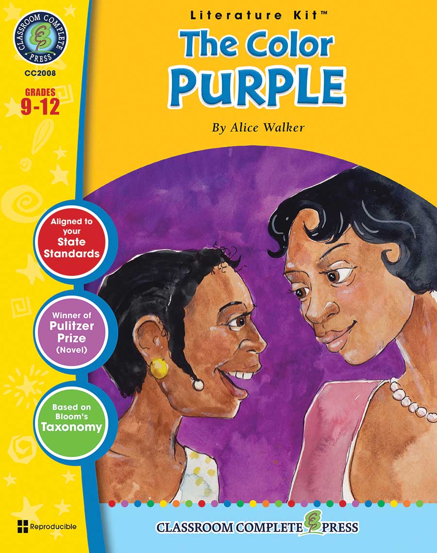 The Color Purple - Literature Kit Gr. 9-12 - print book
