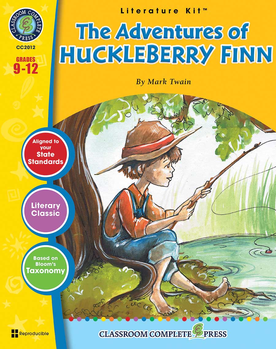 The Adventures of Huckleberry Finn - Literature Kit Gr. 9-12 - print book
