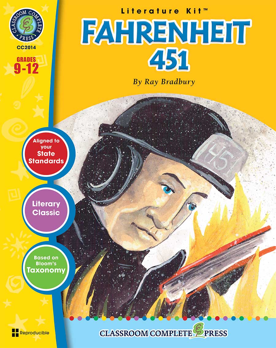 Fahrenheit 451 - Literature Kit Gr. 9-12 - print book