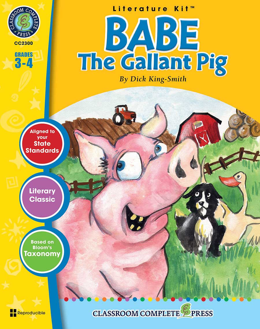 Babe: The Gallant Pig - Literature Kit Gr. 3-4 - print book