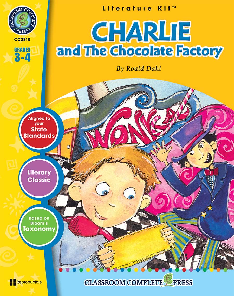 Charlie & The Chocolate Factory - Literature Kit Gr. 3-4 - print book