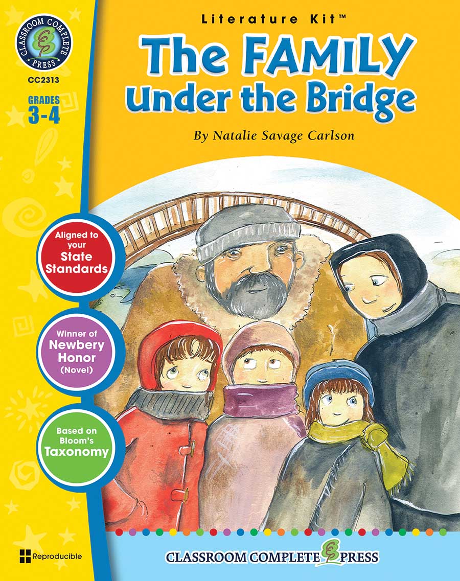 The Family Under the Bridge - Literature Kit Gr. 3-4 - print book