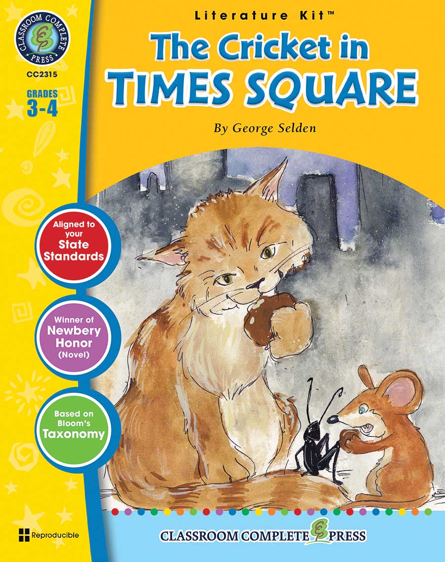 The Cricket in Times Square - Literature Kit Gr. 3-4 - print book