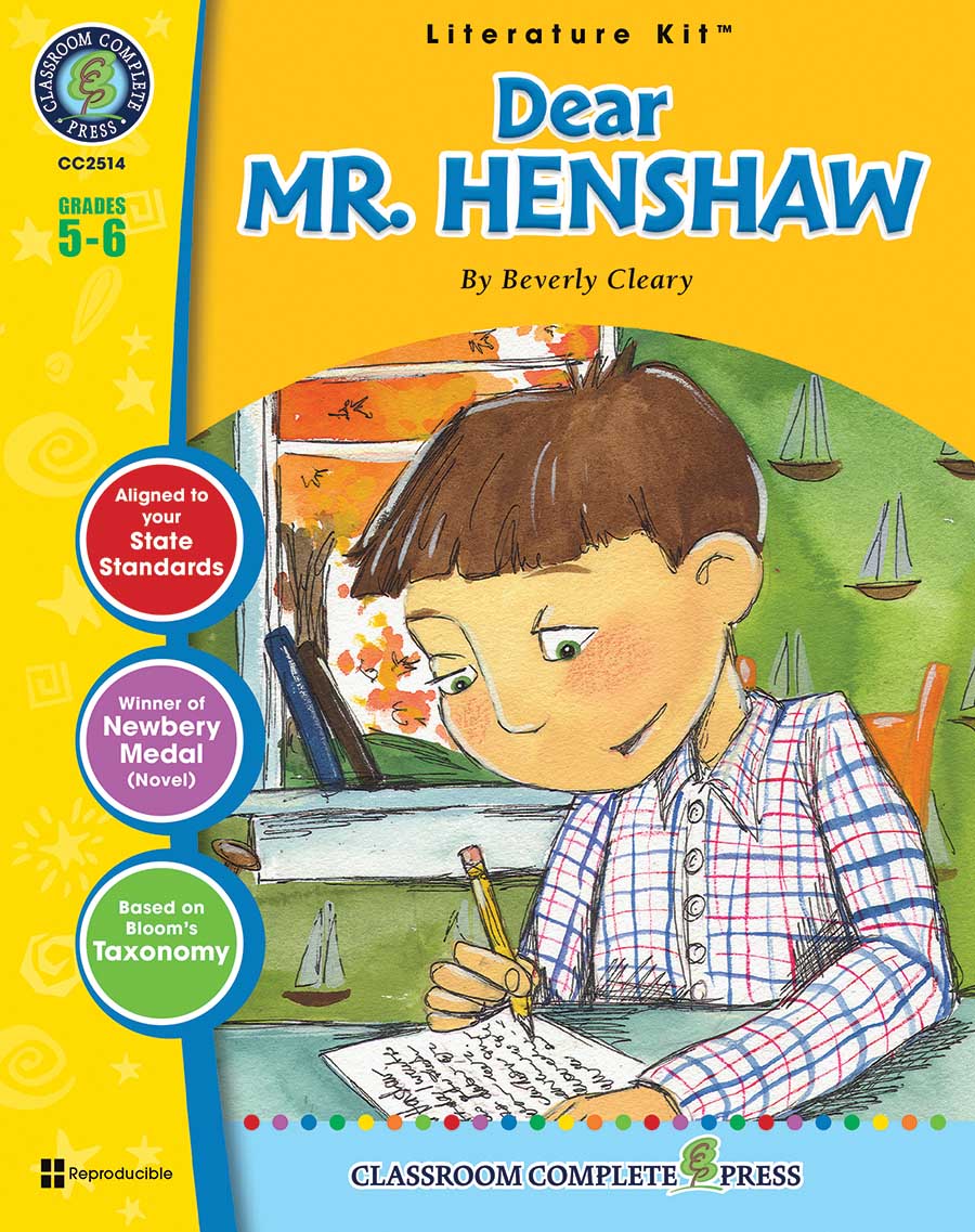Dear Mr. Henshaw - Literature Kit Gr. 5-6 - print book