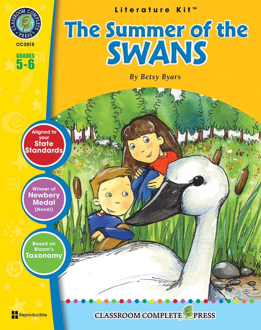 The Summer of the Swans - Literature Kit Gr. 5-6 - print book