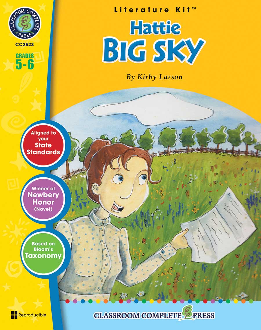Hattie Big Sky - Literature Kit Gr. 5-6 - print book