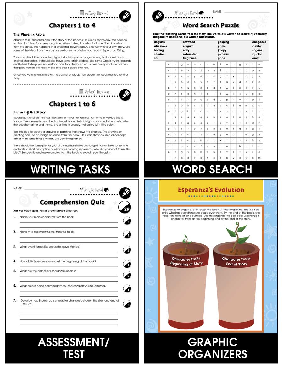 Esperanza Rising - Literature Kit Gr. 5-6 - print book