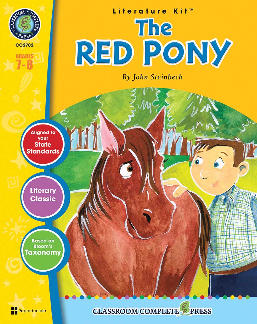The Red Pony - Literature Kit Gr. 7-8 - print book