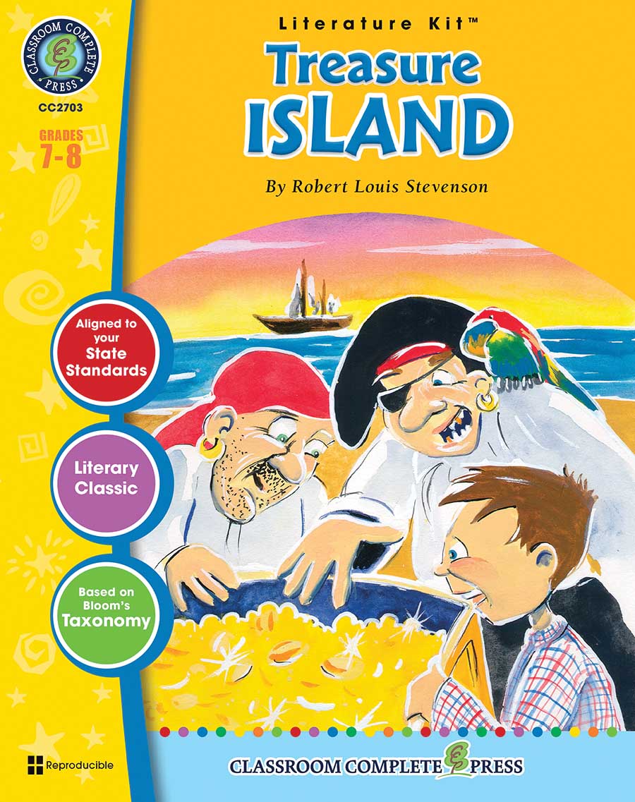 Treasure Island - Literature Kit Gr. 7-8 - print book