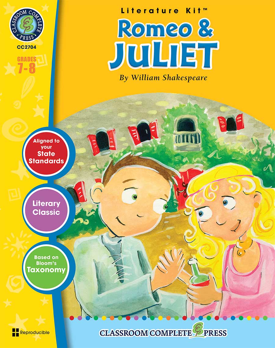 Romeo & Juliet - Literature Kit Gr. 7-8 - print book