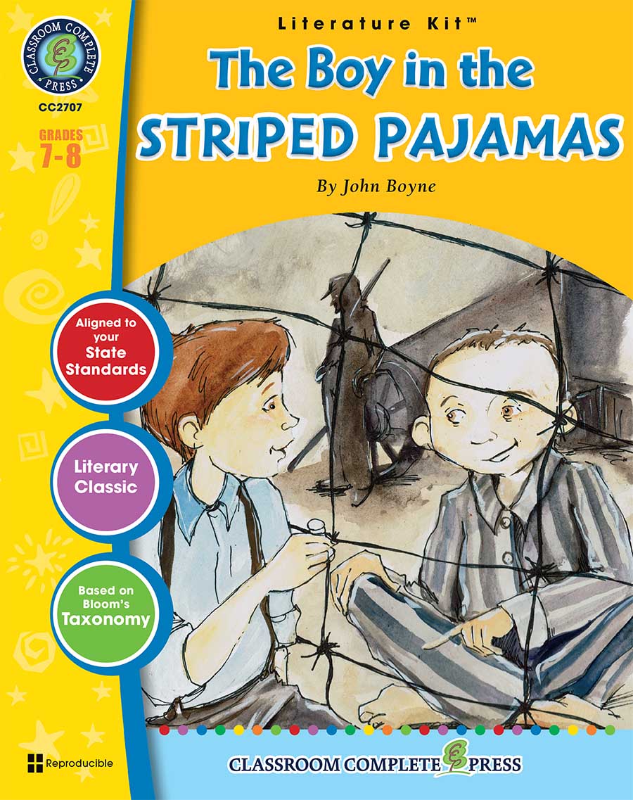 The Boy in the Striped Pajamas - Literature Kit Gr. 7-8 - print book