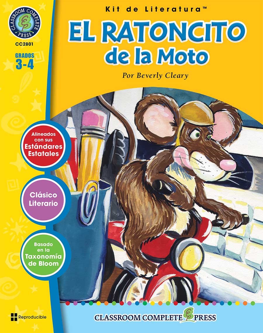 El Ratoncito de la Moto - Kit de Literatura Gr. 3-4 - libro impreso