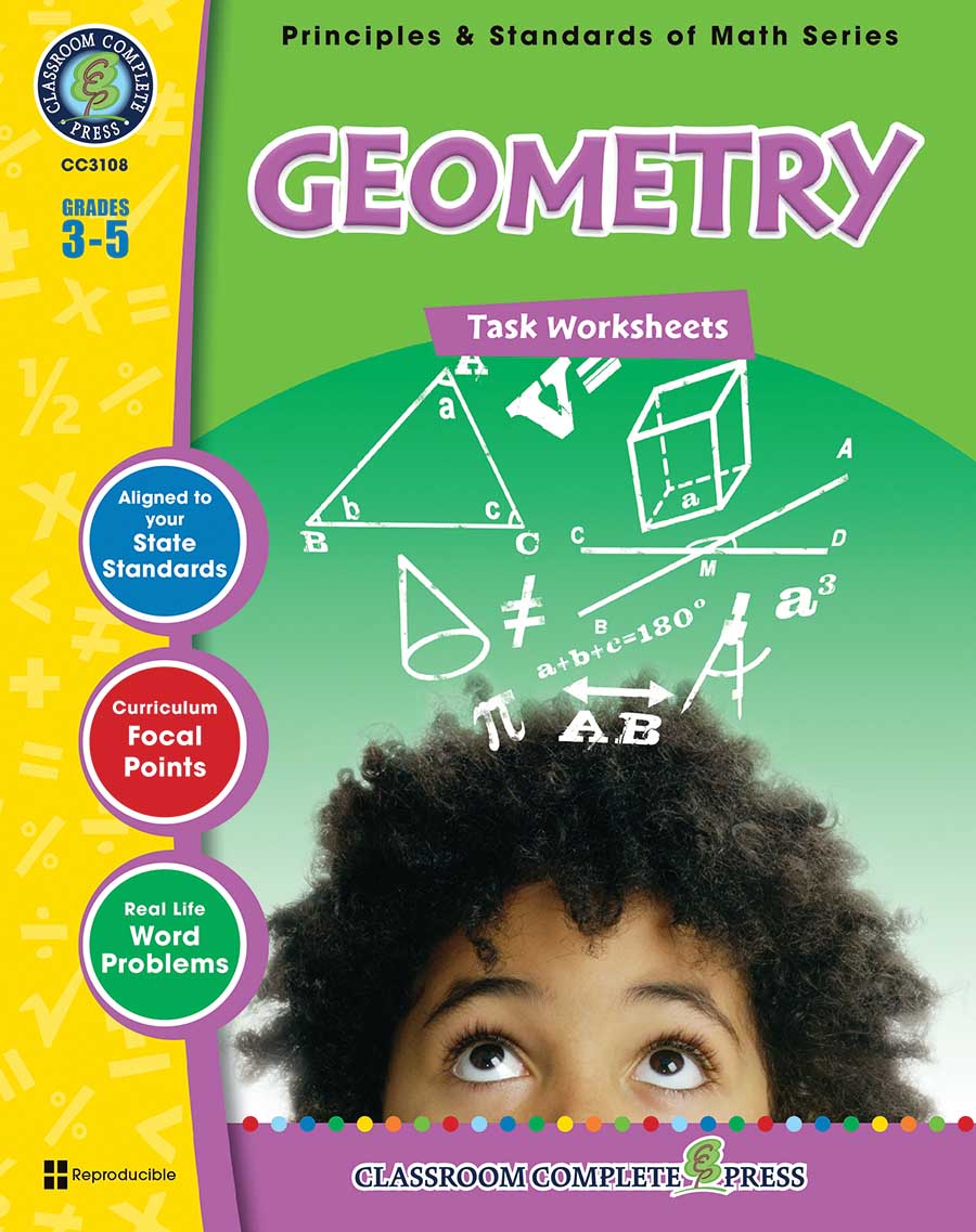 Geometry - Task Sheets Gr. 3-5 - print book