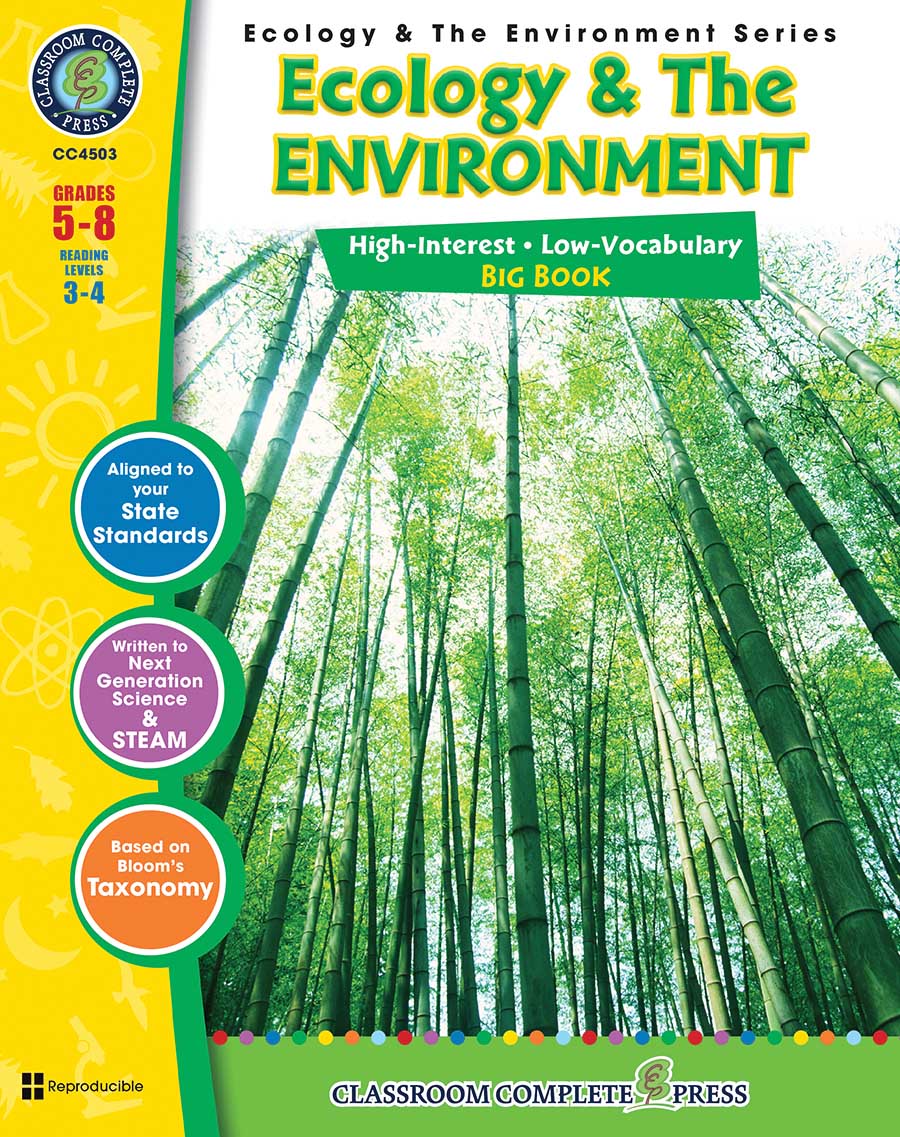 Ecology & The Environment Big Book Gr. 5-8 - print book