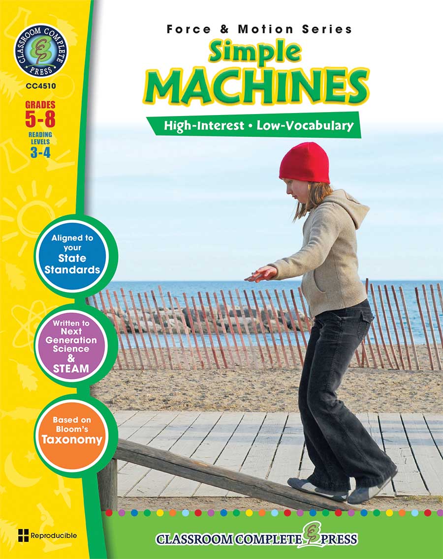 Simple Machines Gr. 5-8 - print book