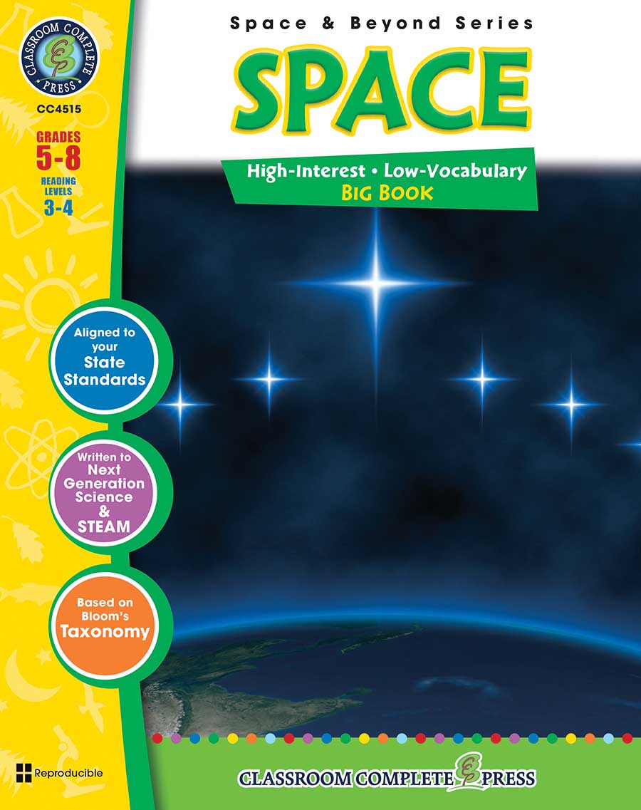 Space Big Book Gr. 5-8 - print book