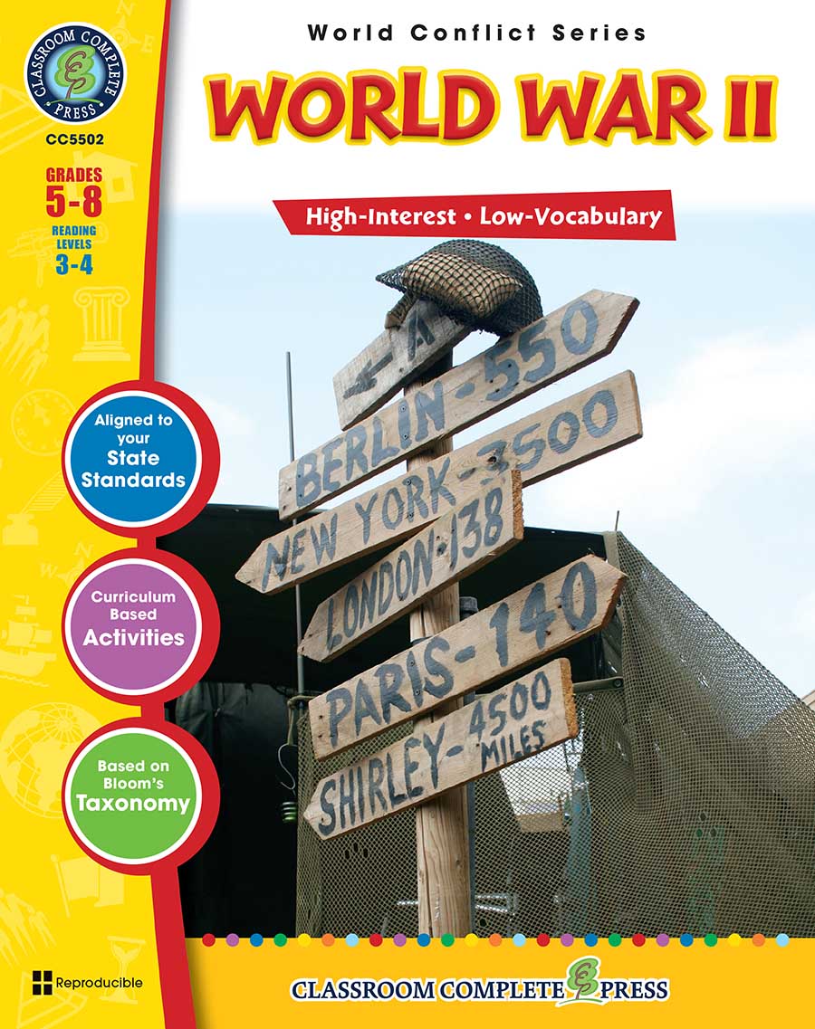 World War 2 Gr. 5-8 - print book
