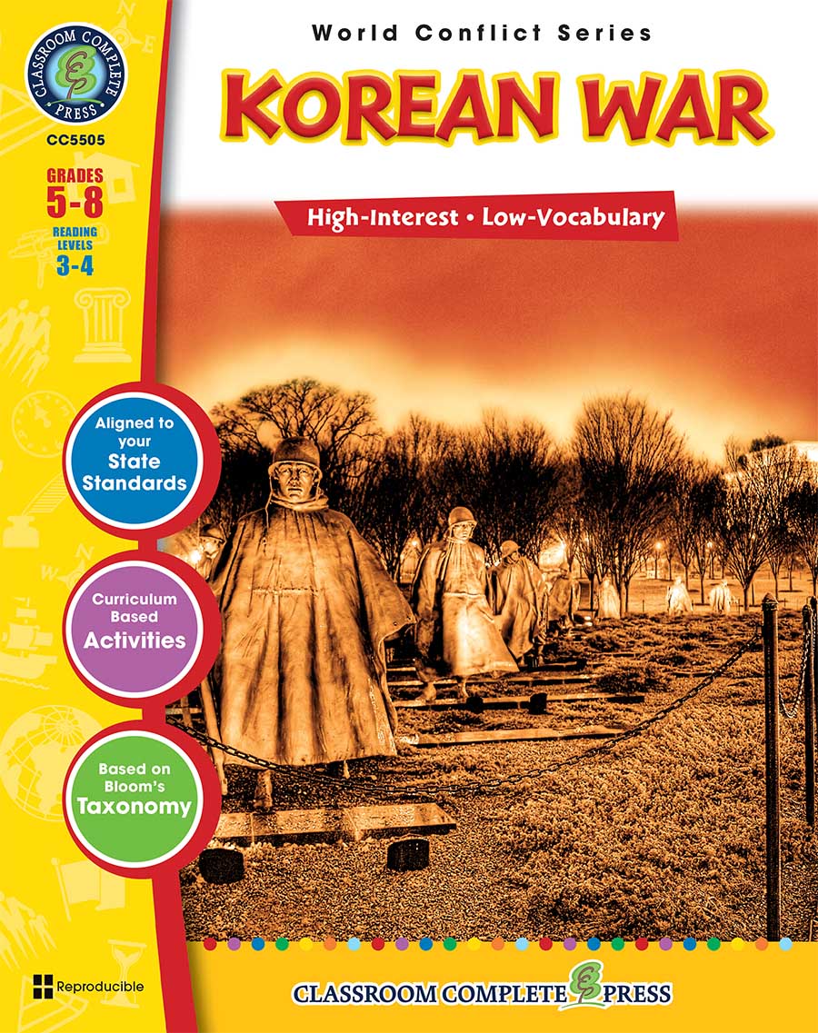 Korean War Gr. 5-8 - print book