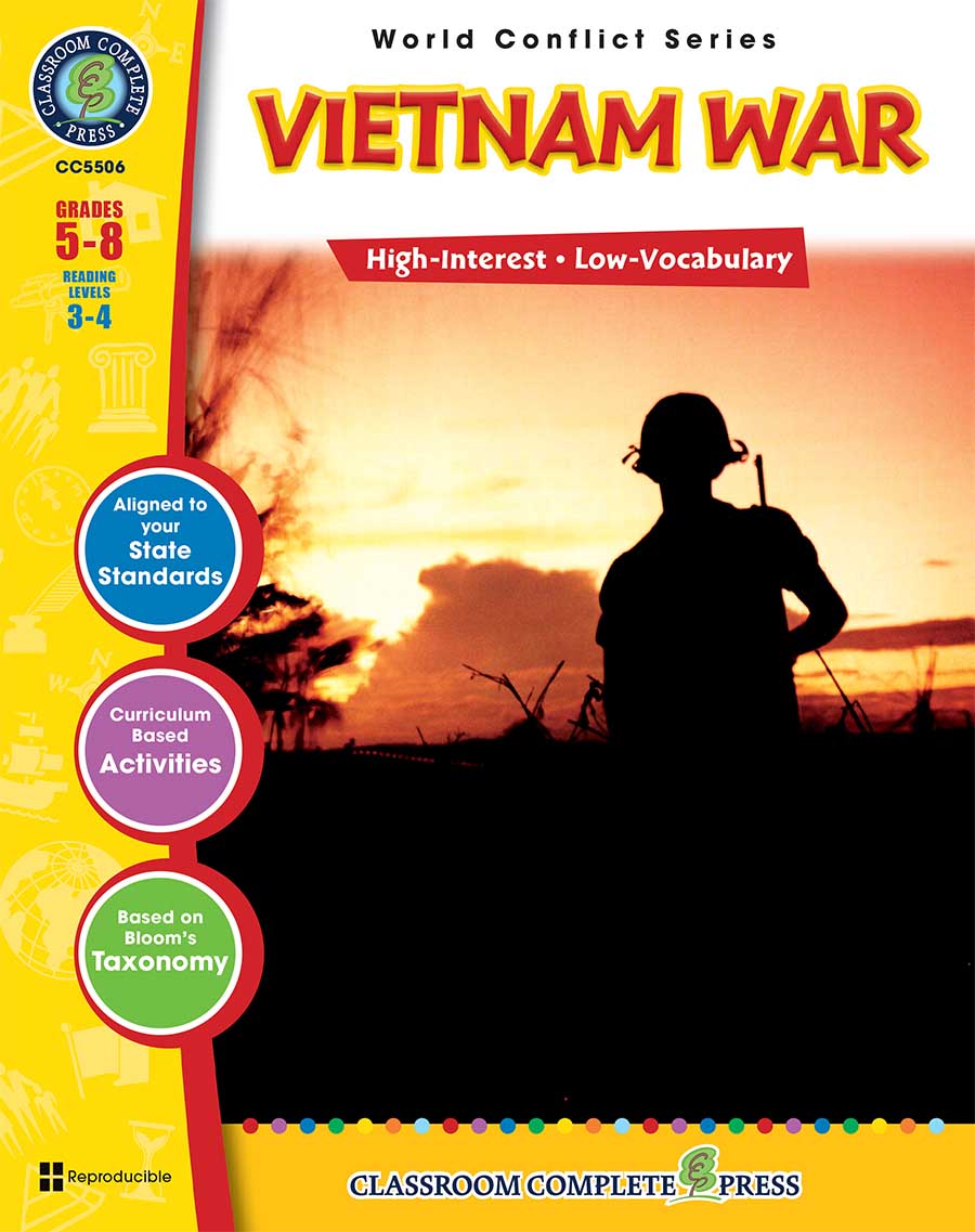 Vietnam War Gr. 5-8 - print book