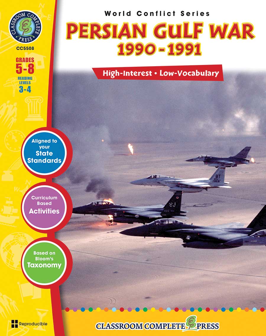 Persian Gulf War (1990-1991) Gr. 5-8 - print book