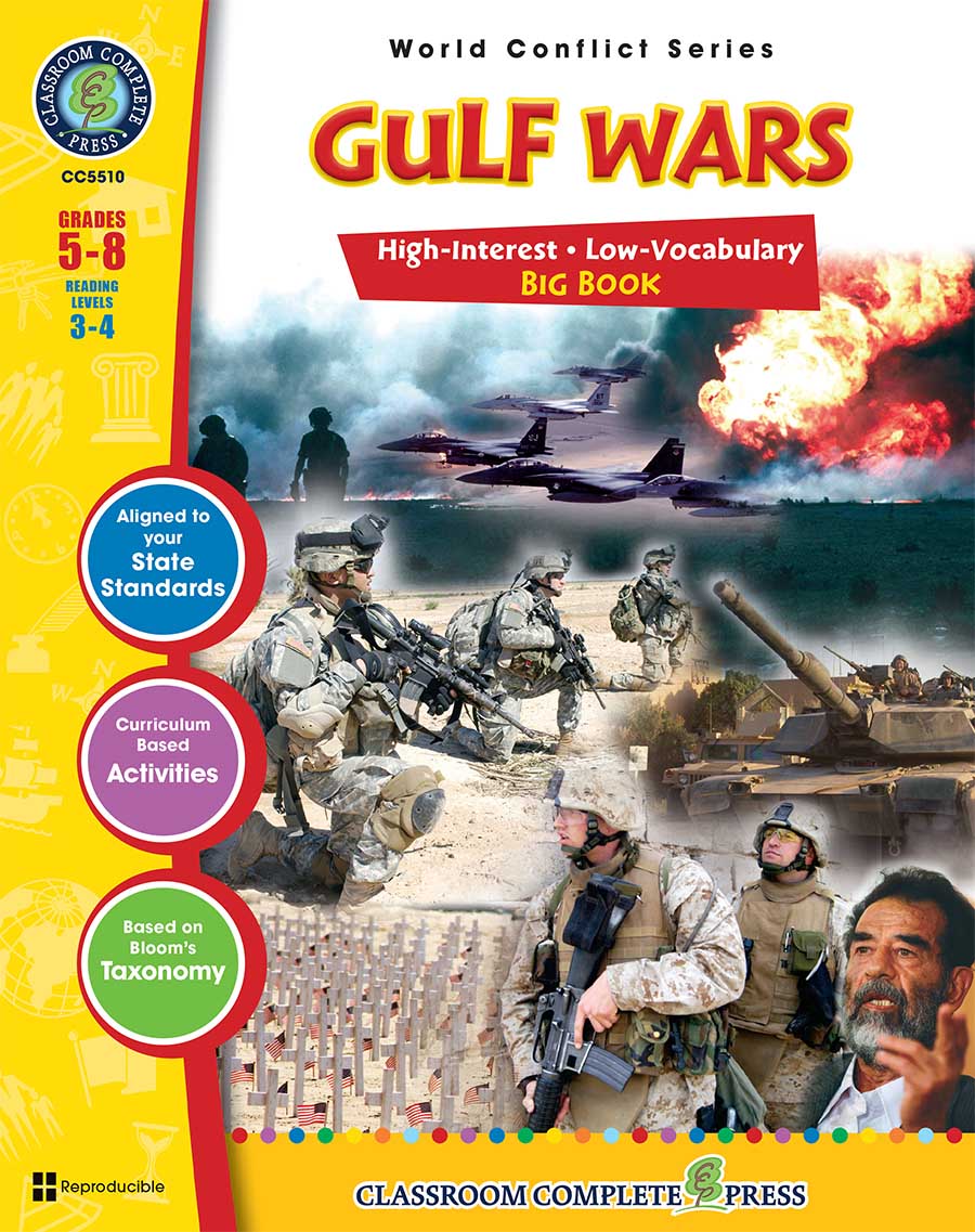 Gulf Wars Big Book Gr. 5-8 - print book