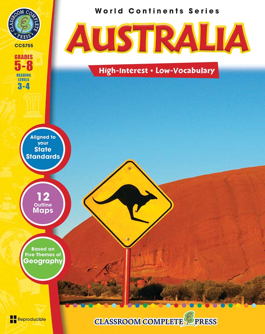 Australia Gr. 5-8 - print book
