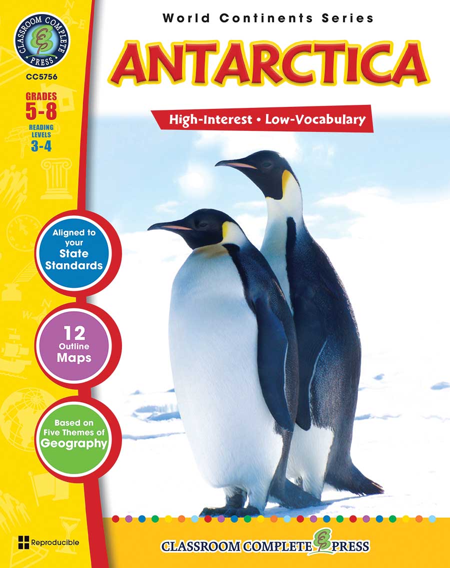 Antarctica Gr. 5-8 - print book