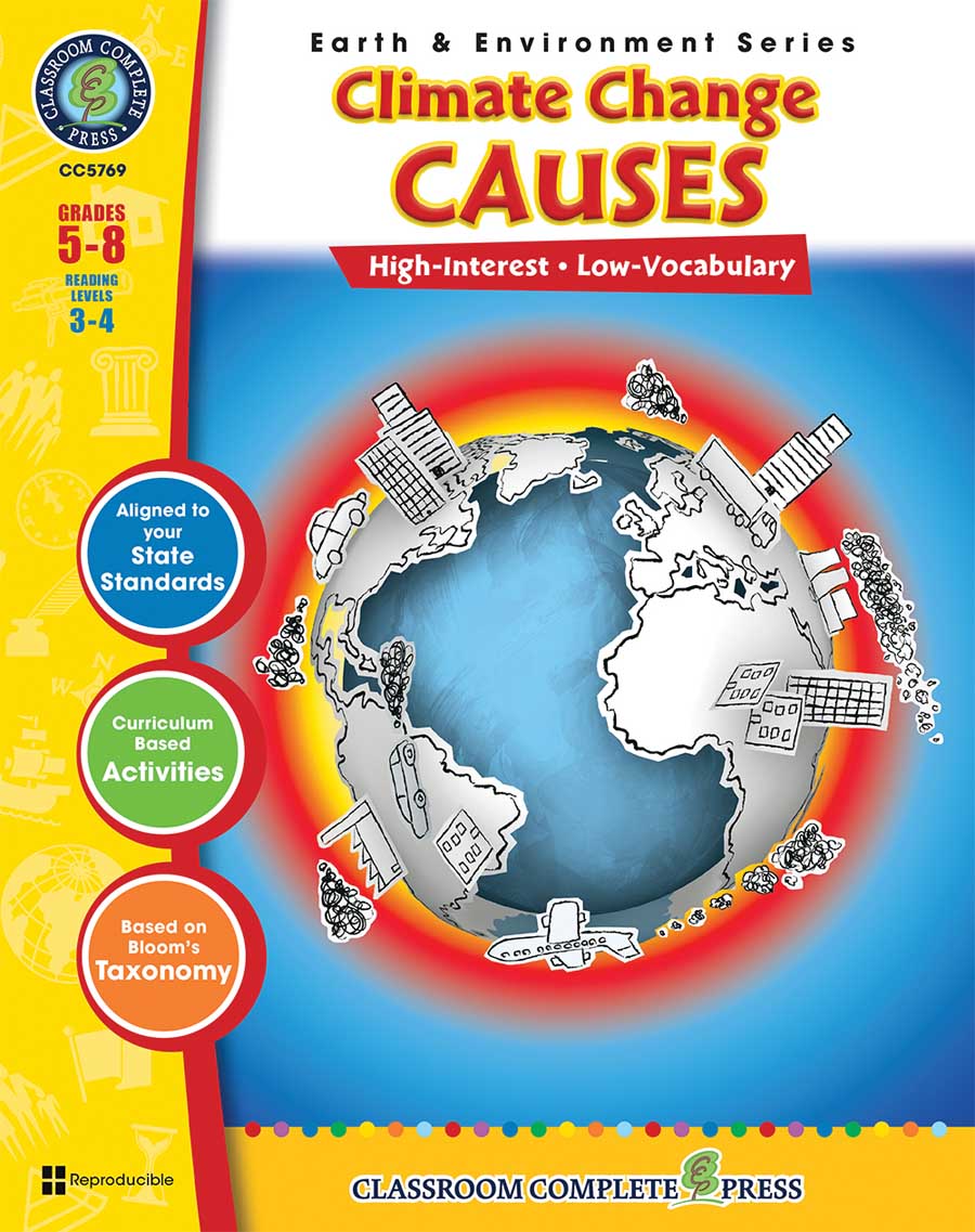 Climate Change: Causes Gr. 5-8 - print book
