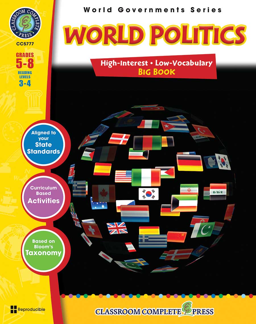 World Politics Big Book Gr. 5-8 - print book