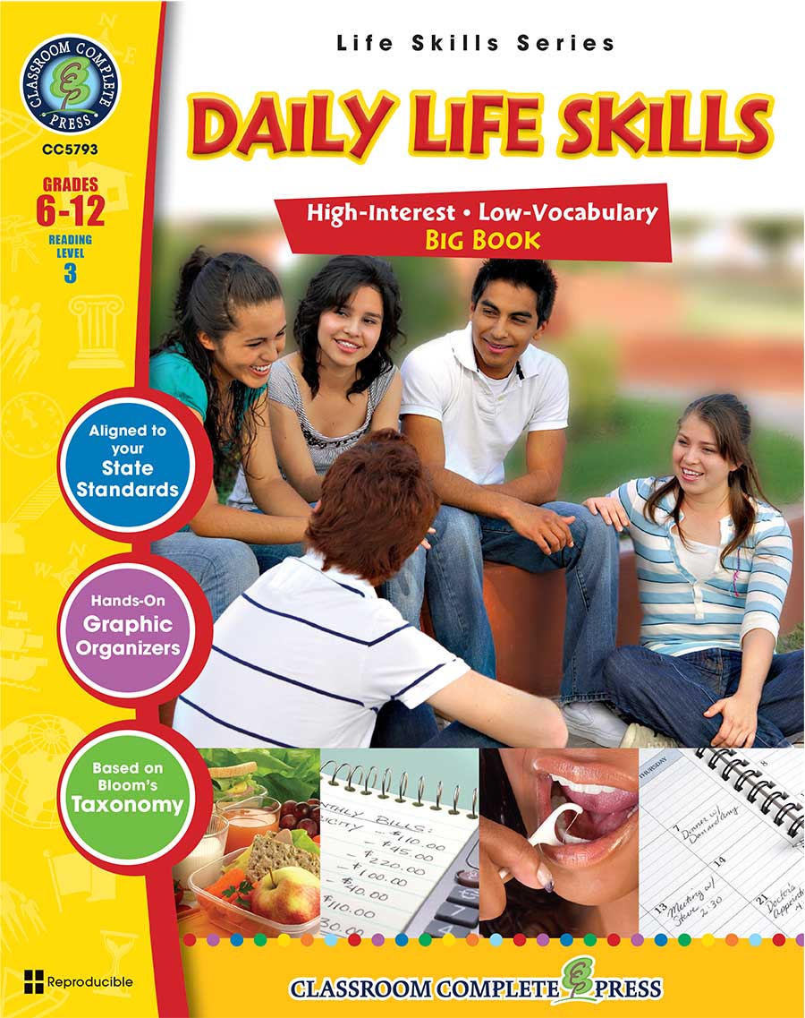 Daily Life Skills Big Book Gr. 6-12 - print book