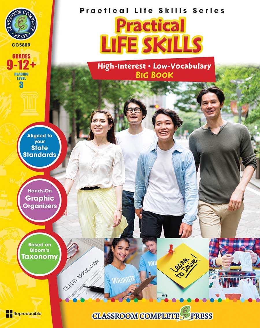 Practical Life Skills Big Book Gr. 9-12+ - print book