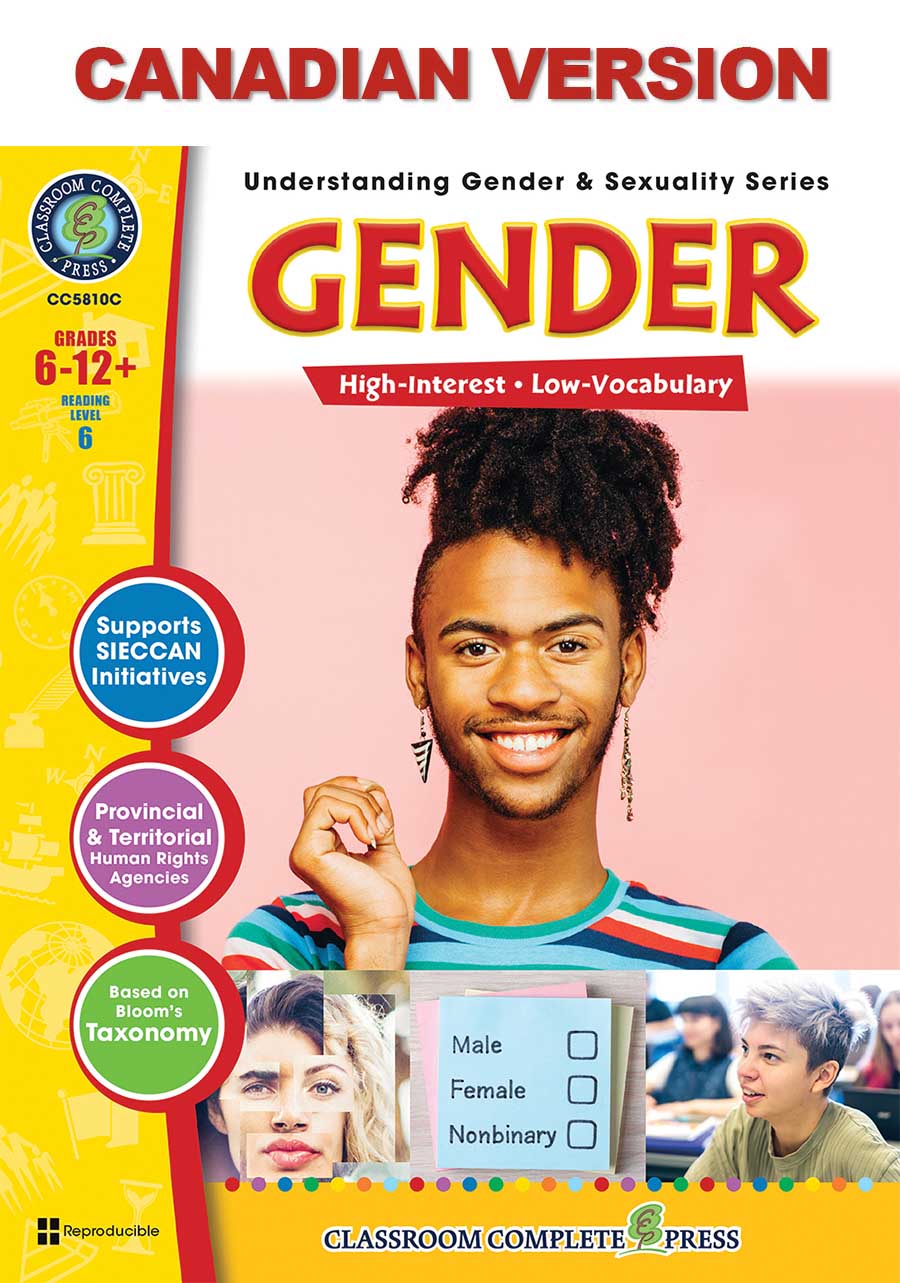 Gender - Canadian Content Gr. 6-Adult - print book