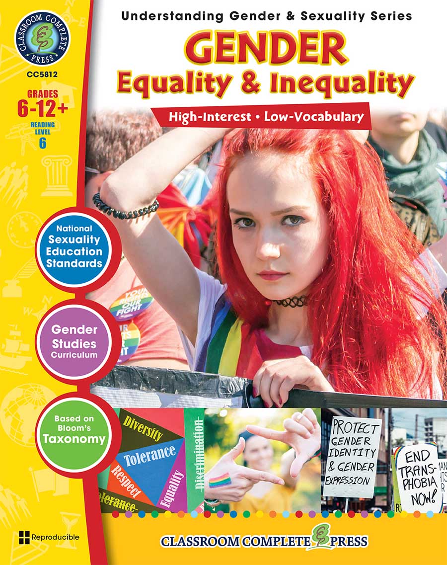 Gender Equality & Inequality Gr. 6-Adult - print book
