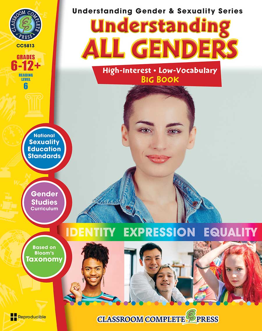 Understanding All Genders Big Book Gr. 6-Adult - print book
