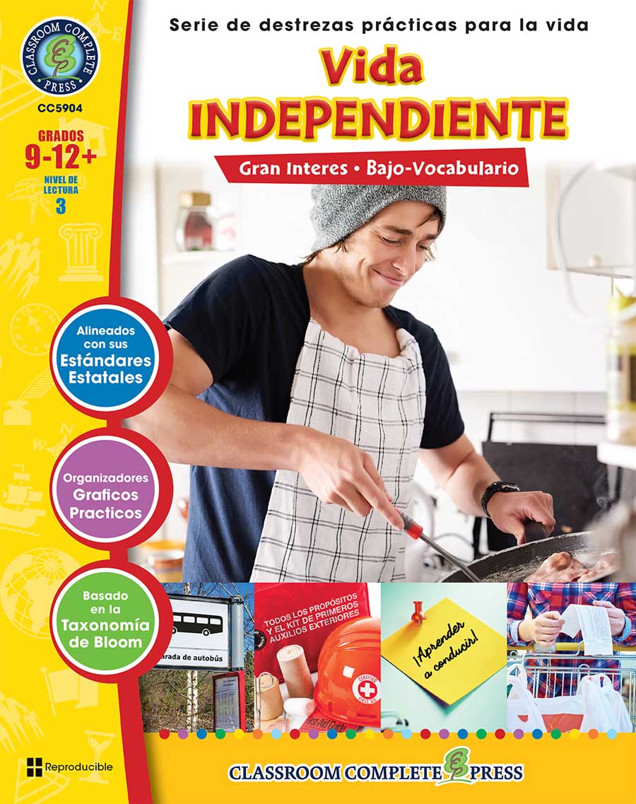 Destrezas Prácticas Para la Vida - Vida Independiente Gr. 9-12+ - libro impreso