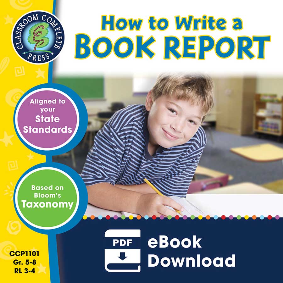 How to Write a Book Report Gr. 5-8 - eBook