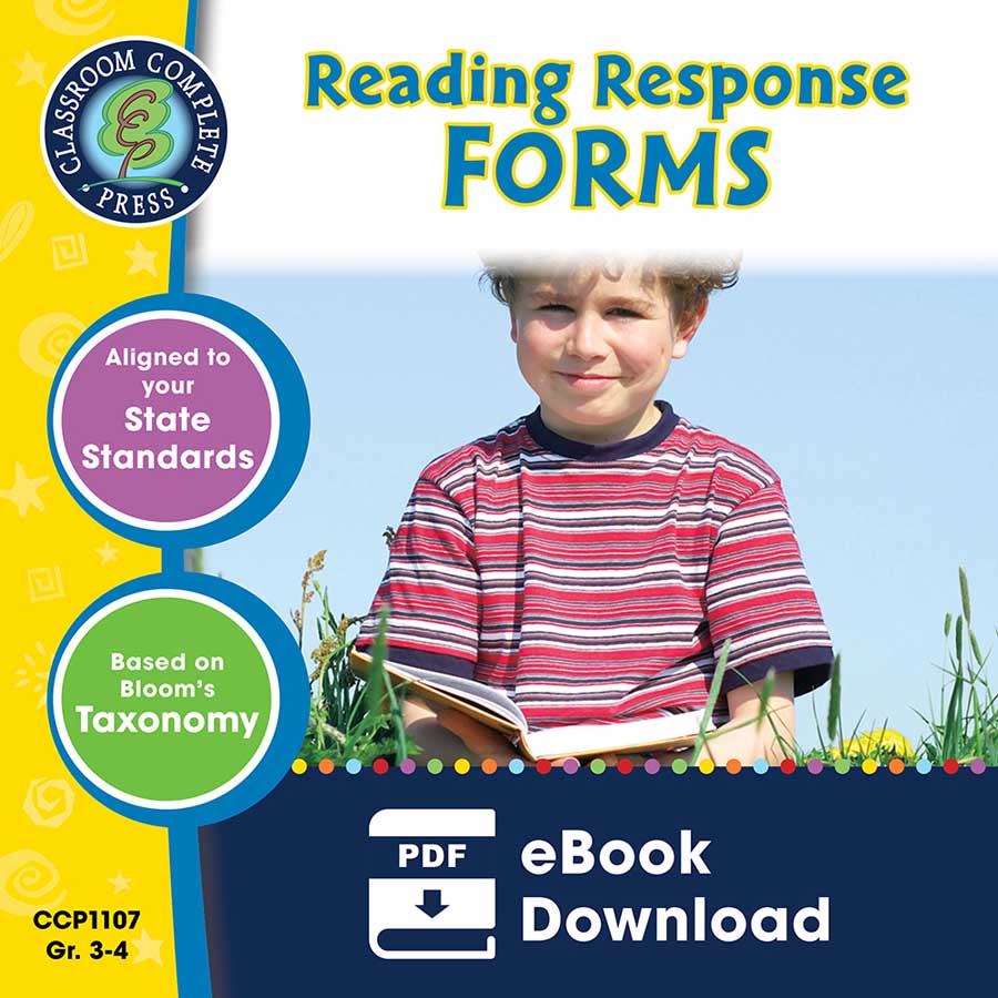 Reading Response Forms Gr. 3-4 - eBook
