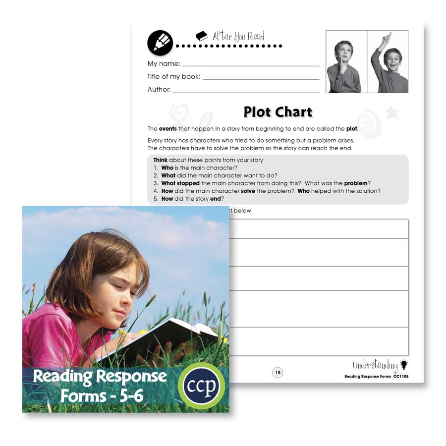 Reading Response Forms: Plot Chart Gr. 5-6 - WORKSHEETS - eBook