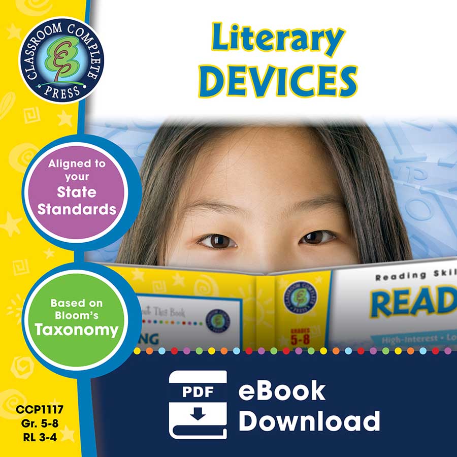 Literary Devices Gr. 5-8 - eBook