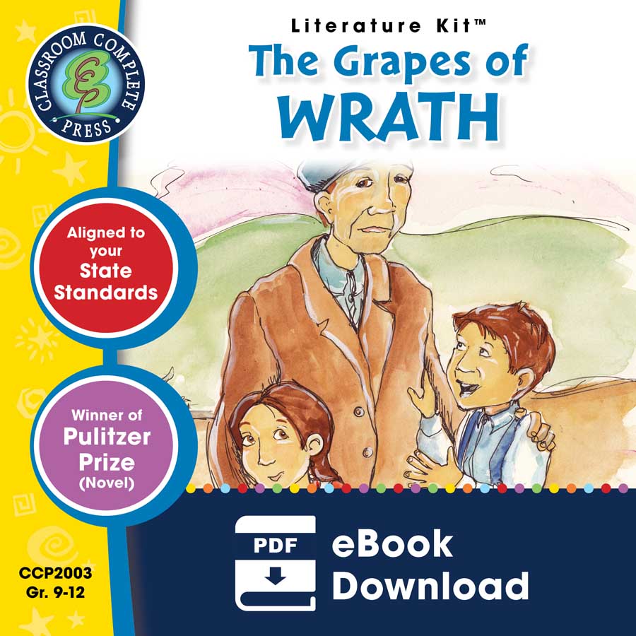 The Grapes of Wrath - Literature Kit Gr. 9-12 - eBook