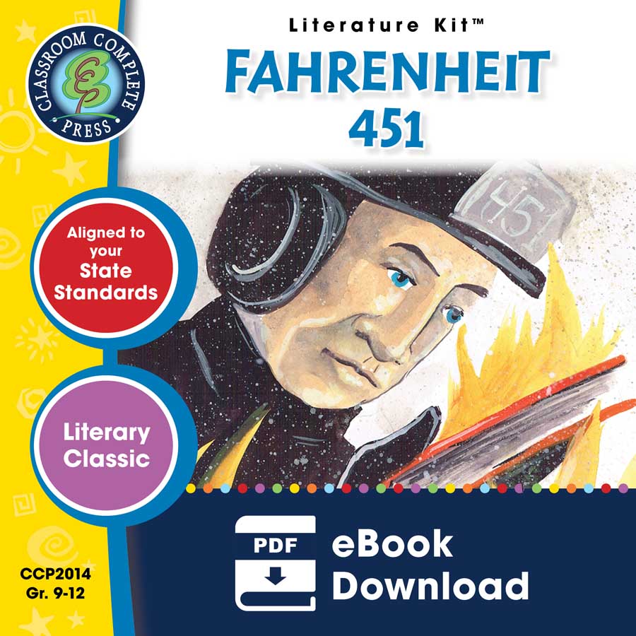 Fahrenheit 451 - Literature Kit Gr. 9-12 - eBook
