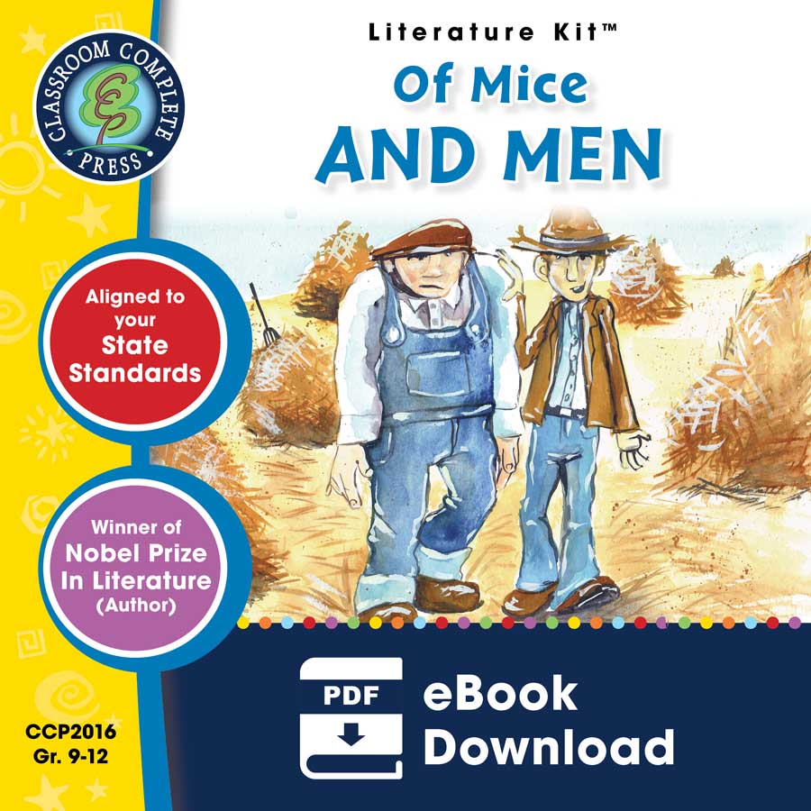 Of Mice and Men - Literature Kit Gr. 9-12 - eBook