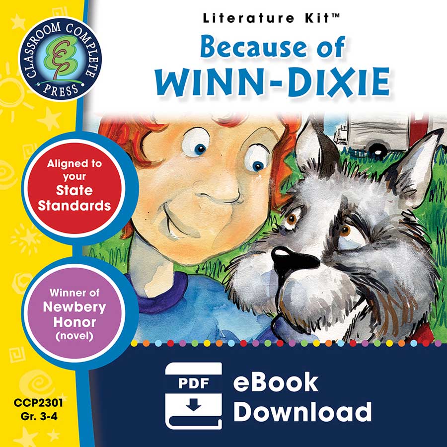 Because of Winn-Dixie - Literature Kit Gr. 3-4 - eBook