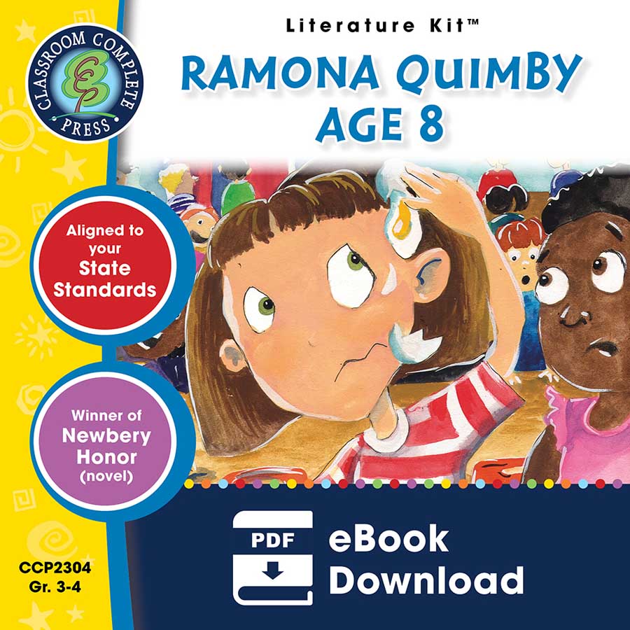 Ramona Quimby, Age 8 - Literature Kit Gr. 3-4 - eBook