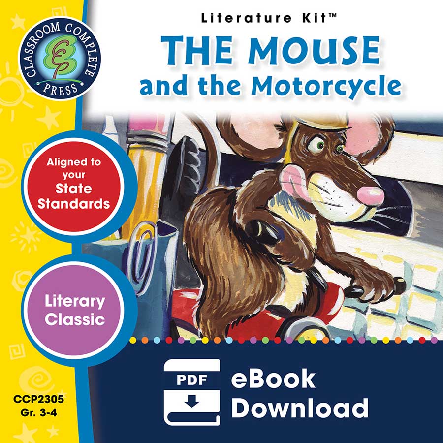 The Mouse and the Motorcycle - Literature Kit Gr. 3-4 - eBook