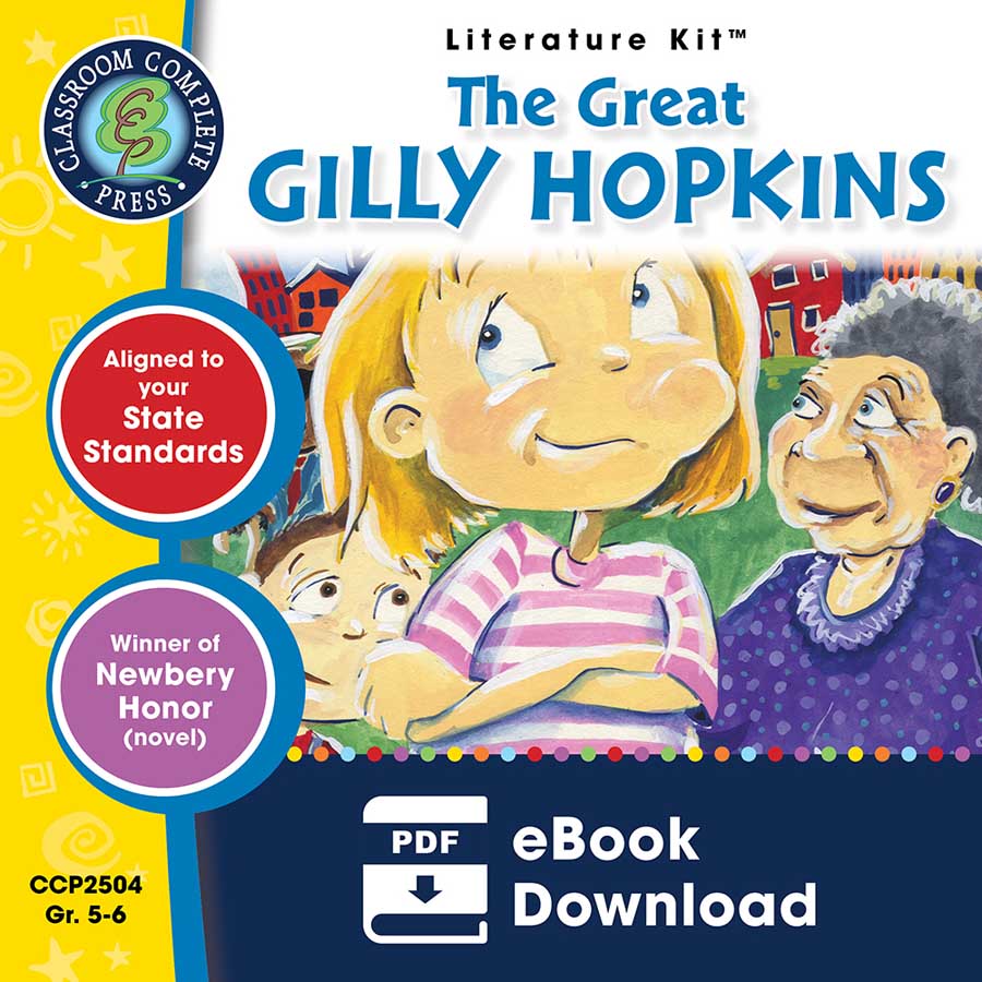 The Great Gilly Hopkins - Literature Kit Gr. 5-6 - eBook