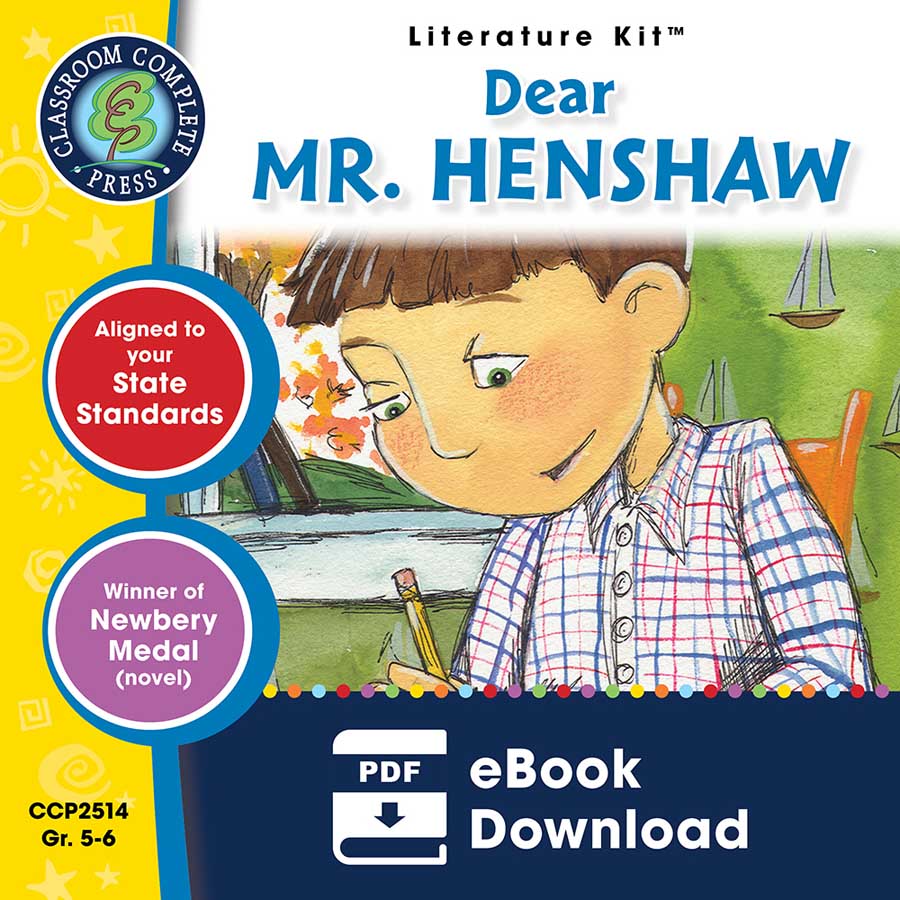 Dear Mr. Henshaw - Literature Kit Gr. 5-6 - eBook